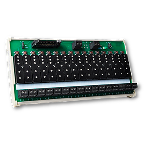 DELCON MBS16BIOP 16-relay mounting base for PLC interfacing