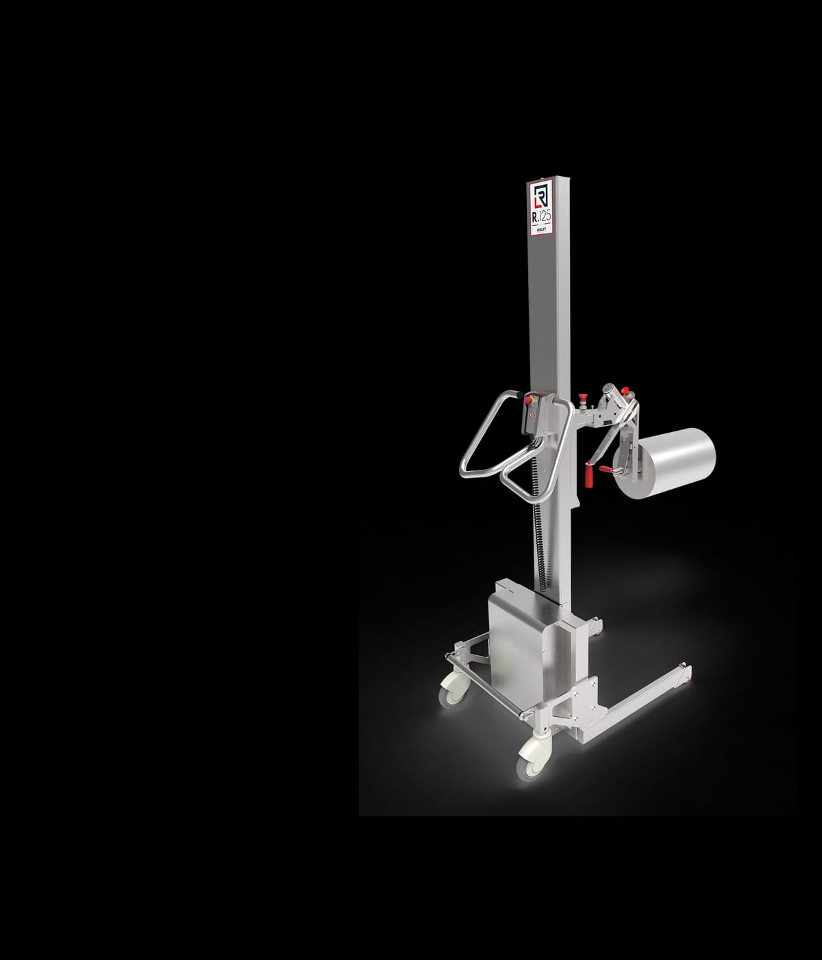 REGLIFT stainless-steel ergonomic lifting trolley